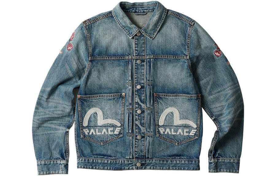 PALACE PALACE X Evisu Type One Denim Jacket