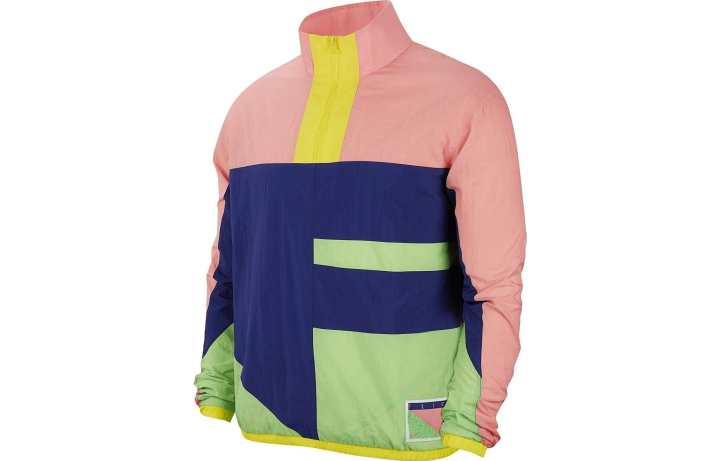 Nike Nike Jackets Men's Purple Coral Pink Lapel Moderate Pilot