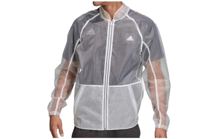 Adidas Adidas Jackets Men's White Stand Collar Moderate Other