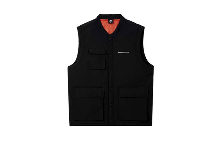 New Balance New Balance Vests Men's Black V Neck Moderate Other