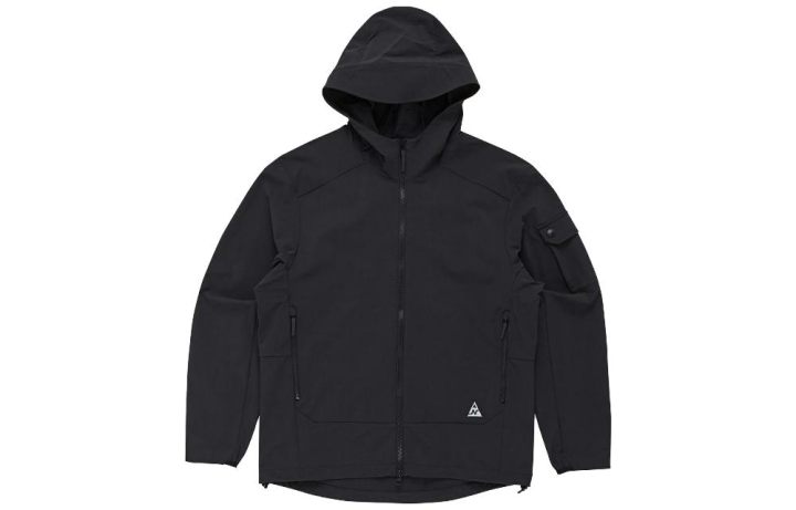 New Balance New Balance Jackets Men's Black Hooded Moderate Other
