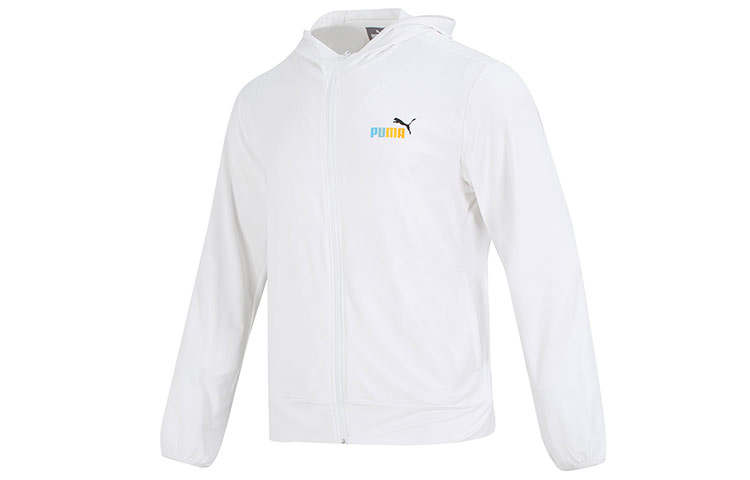 PUMA PUMA Jackets Unisex White Hooded Moderate Other