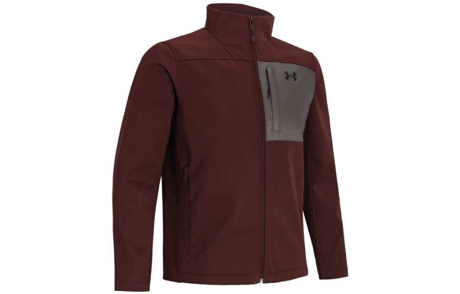 Under Armour Under Armour Jackets Men's Red Stand Collar Moderate Workwear