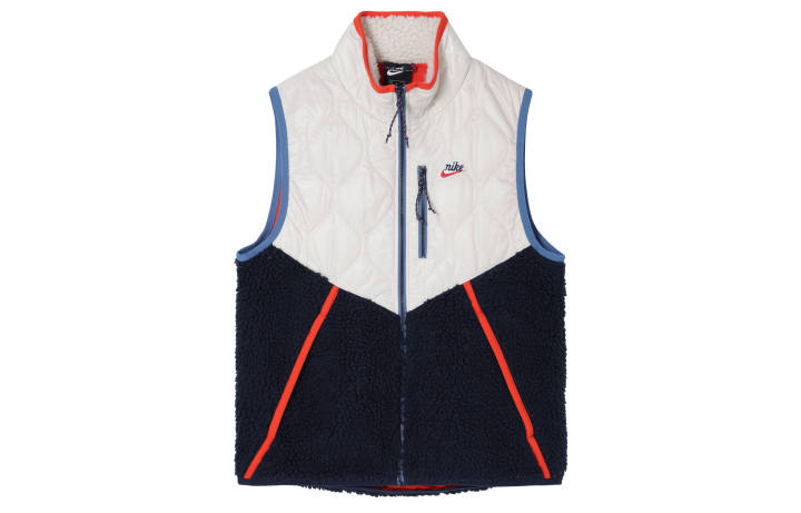 Nike Nike Vests Men's Obsidian Color Stand Collar Thickened Other