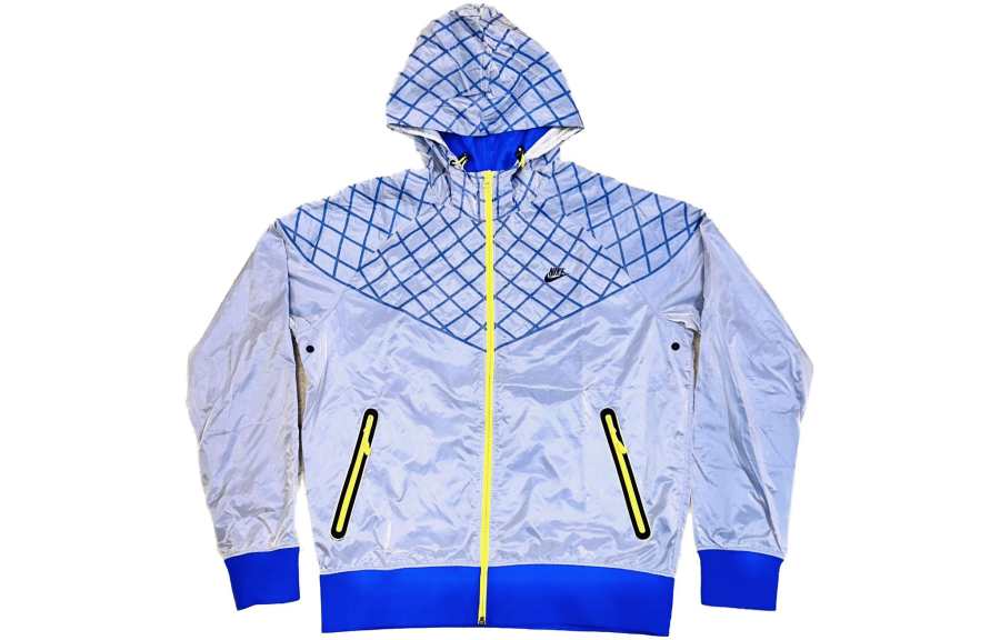 Nike Nike Sports Life Collection Jackets Men's Blue Hooded Moderate Other