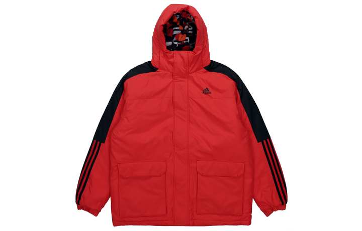 Adidas Adidas Puffer Jacket Winter Men's Red