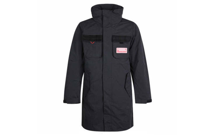Jordan Jordan Puffer Jackets Men's Black Hooded Moderate