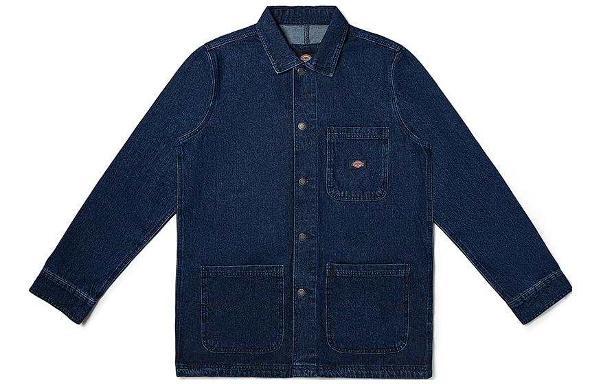 Dickies Dickies Denim Jackets Unisex Lapel Moderate Straight Fit