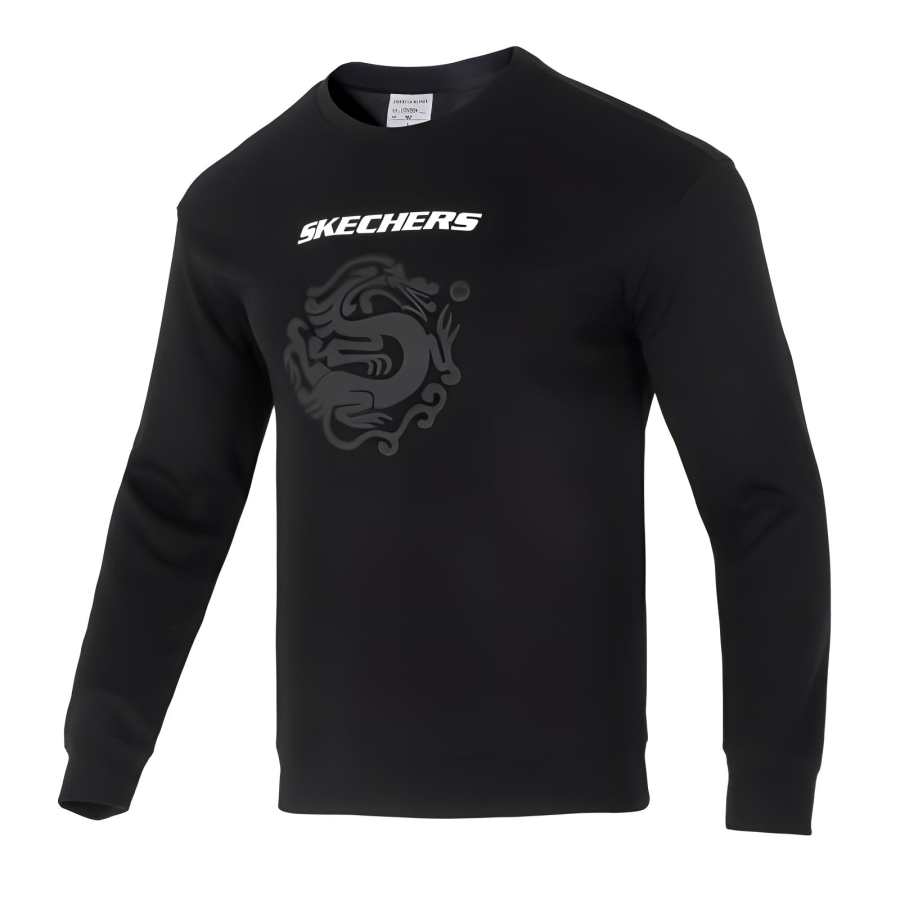 Skechers AW24 Sweatshirt Unisex Black