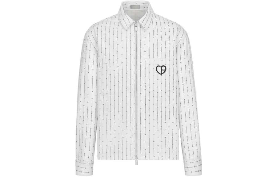 DIOR DIOR SS22 Denim Jacket Men's White