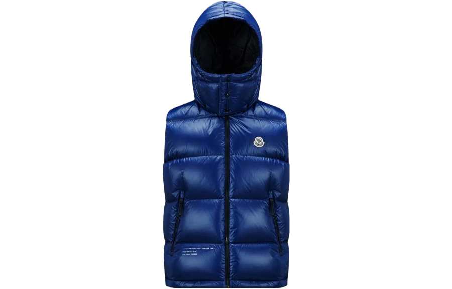 MONCLER GENIUS X Fujiwara Hiroshi FRGMT Vest Unisex Blue