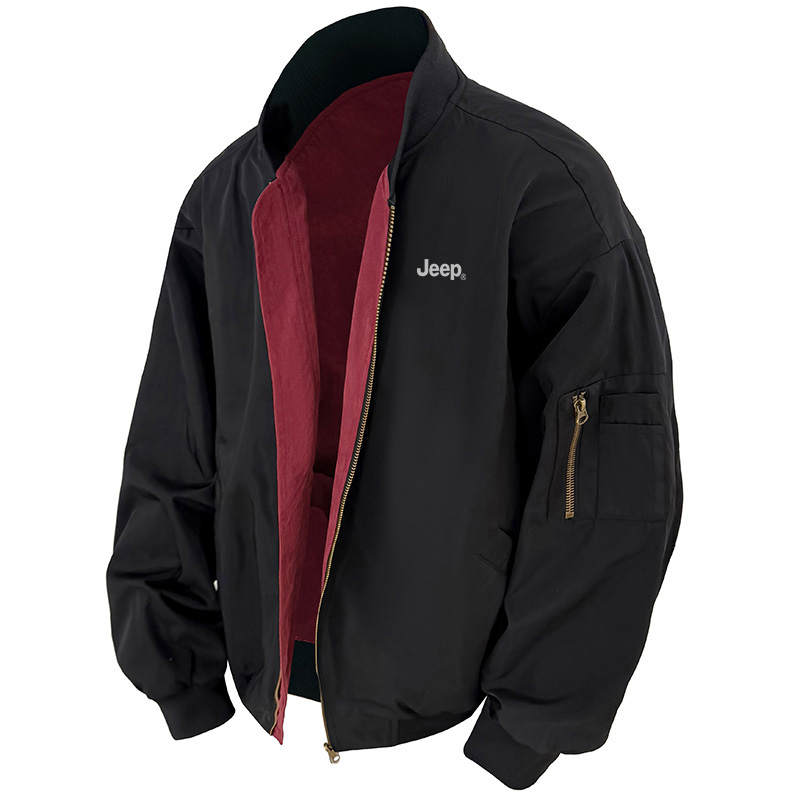 Jeep Jeep Jackets Unisex Baseball Collar Moderate