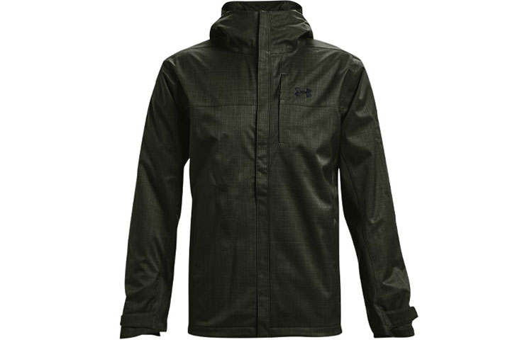 Under Armour Waterproof, Windproof, Breathable, And Thermal Windbreaker Jacket Men's Baroque Green