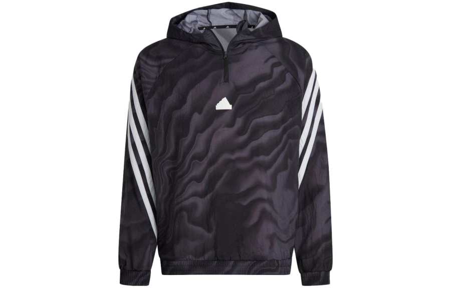 Adidas Adidas Jackets Men's Black Hooded Moderate Other