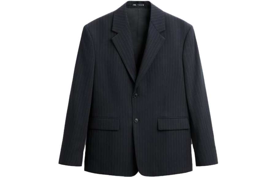 ZARA Business Suit Men's Deep Sea Blue