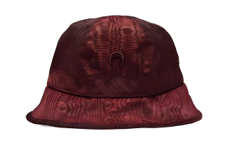 Marine Serre Bucket Hats Men's Red