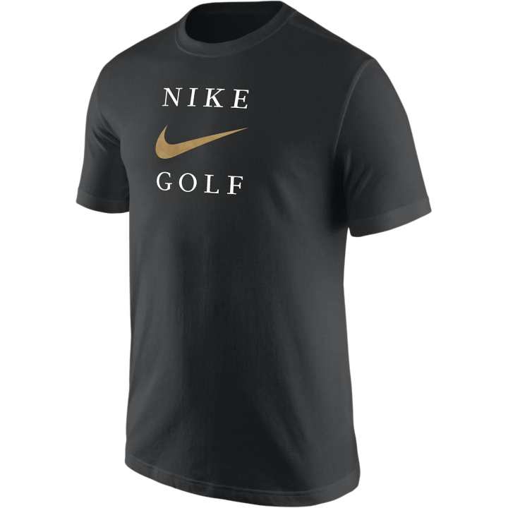 Nike Nike T Shirts Men's Black Crew Neck Moderate