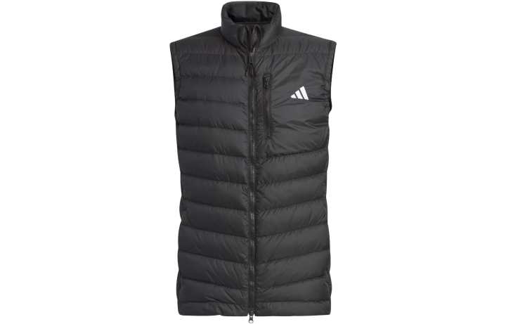 Adidas Adidas Down Vests Men's Black Stand Collar Moderate