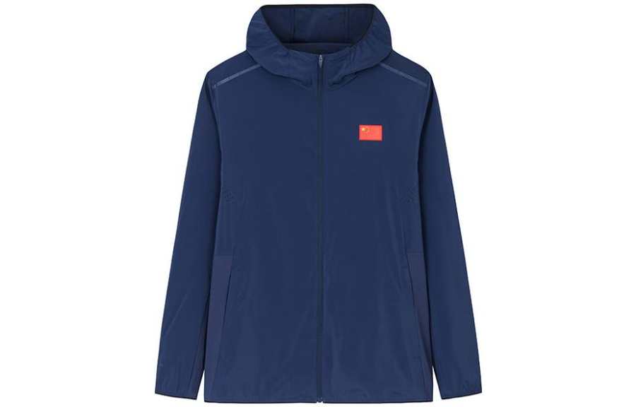 Anta Champion All Weather Collection Jacket Men's Dark Navy Blue