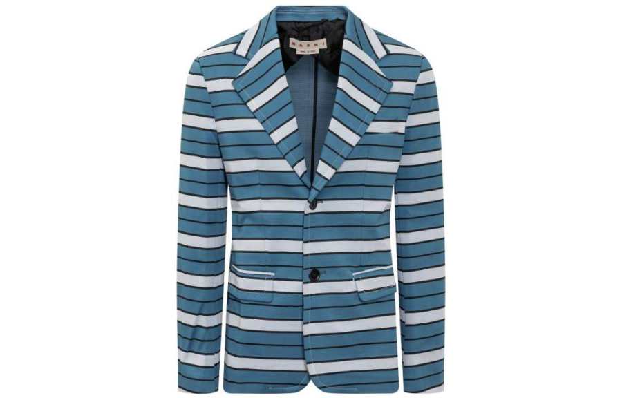 MARNI MARNI Striped Jersey Blazer