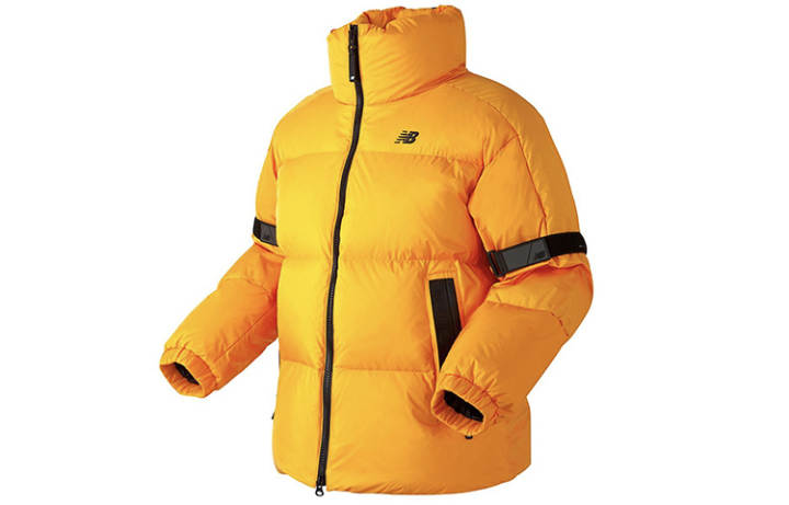 New Balance New Balance Down Jackets Unisex Yellow Stand Collar Moderate Other