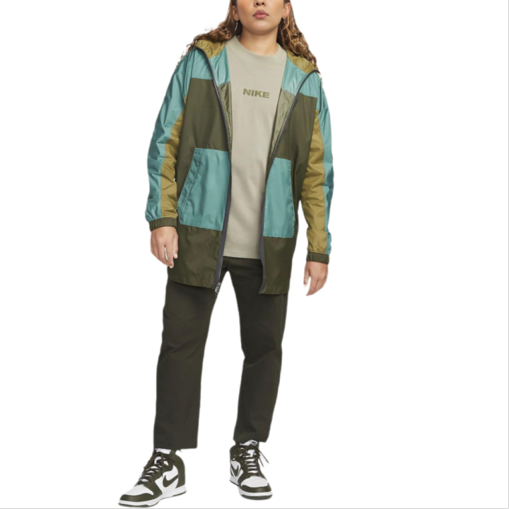 Nike Nike Jackets Men's Green Hooded Moderate Other