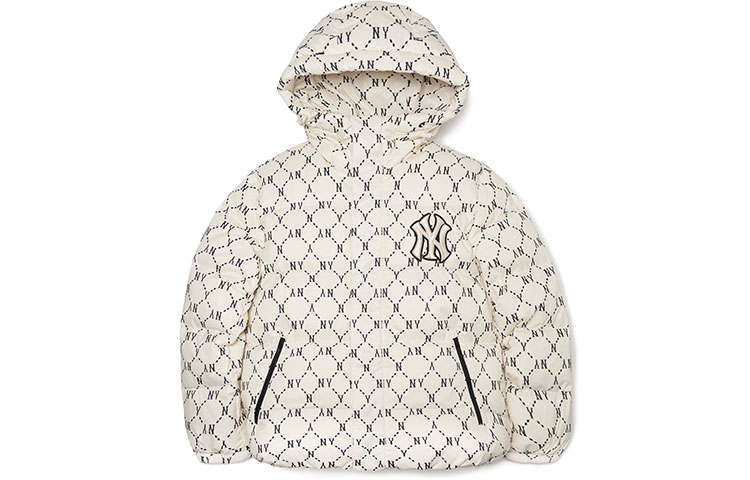 MLB MLB New York Yankees Down Jackets Unisex White Hooded Moderate Other