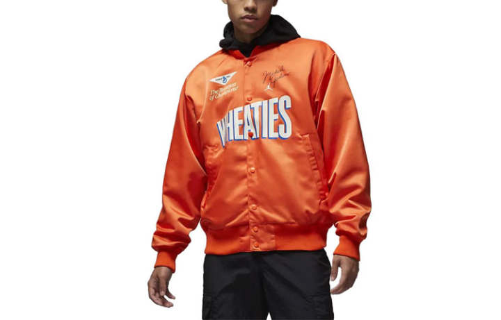 Jordan Jordan Jackets Men's Orange Red Stand Collar Moderate Other