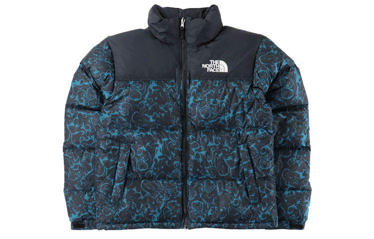 THE NORTH FACE 1996 Collection Down Jacket Unisex Rose Blue Coral