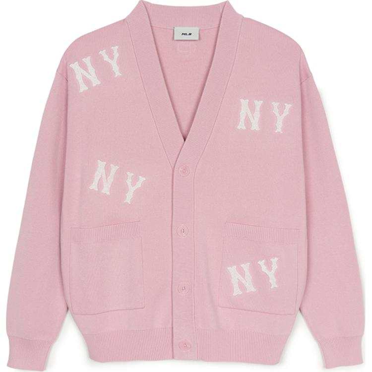MLB New York Yankees Monogram Knitwear Unisex Hemp Pink