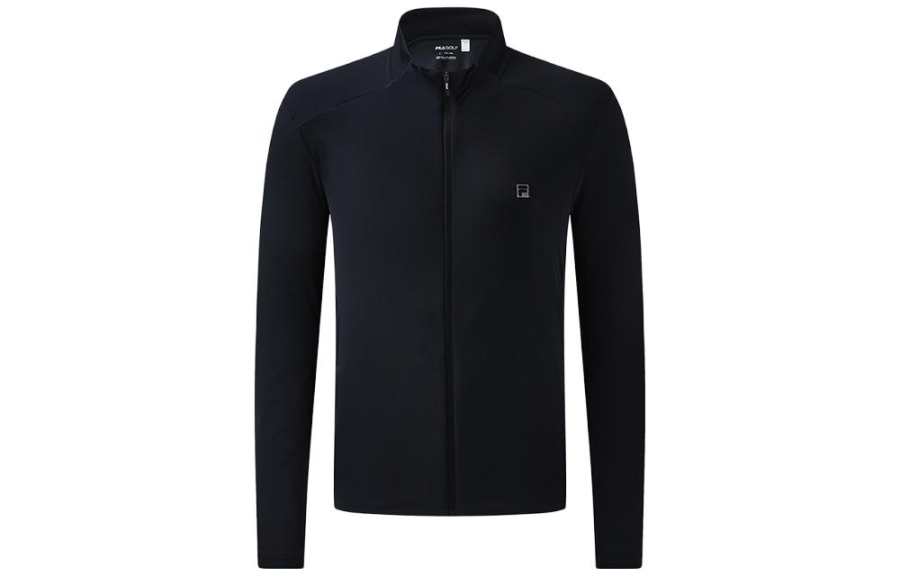 FILA Jackets Men's Legend Blue Stand Collar Moderate Other