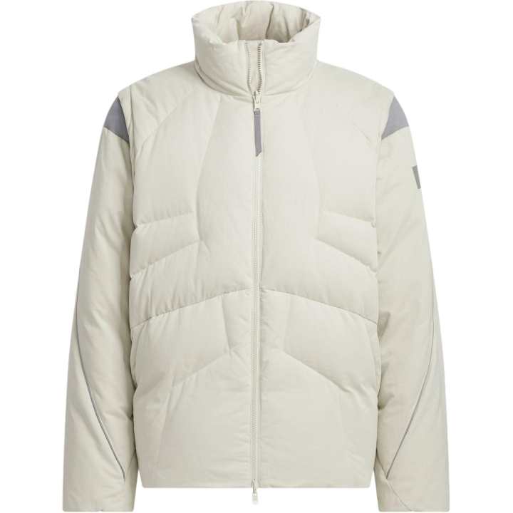 Adidas Adidas FOS FUSTL P DJK MID Down Jacket Men's Light Sesame Earth Gray