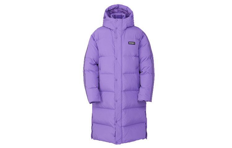 Nerdy Nerdy Down Jacket Winter Unisex Purple