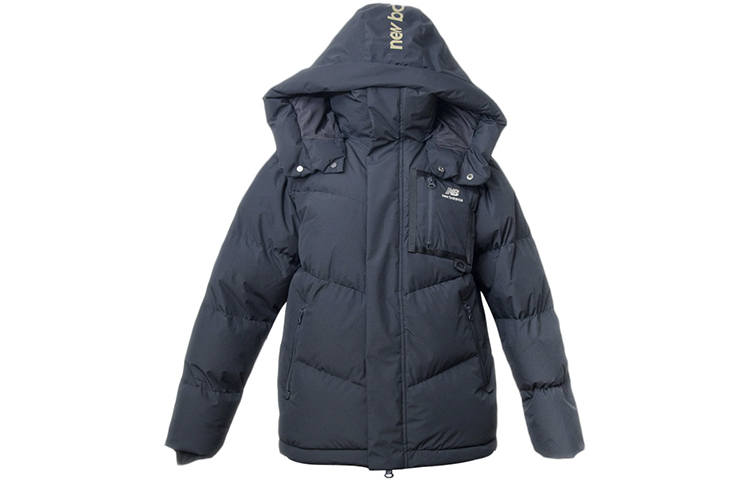 New Balance New Balance Down Jackets Unisex Black Detachable Hood Moderate Other