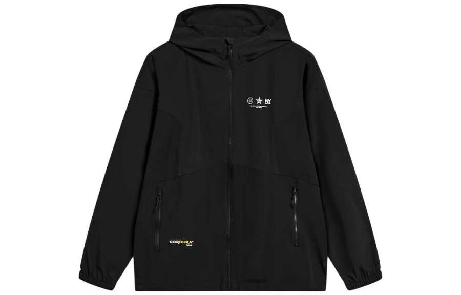 Li-Ning Li Ning Jackets Men's Black Hooded Moderate Other