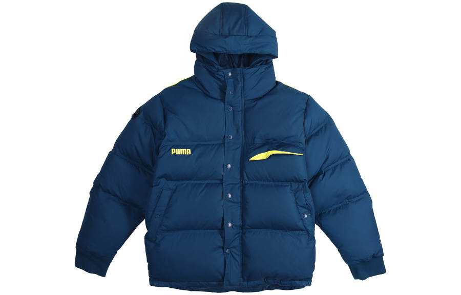 PUMA PUMA x ADER ERROR CLASSICS Down Jacket Winter Unisex Sea Blue