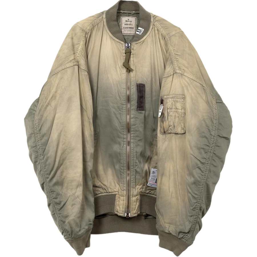 Maison Mihara Yasuhiro aged flight jacket