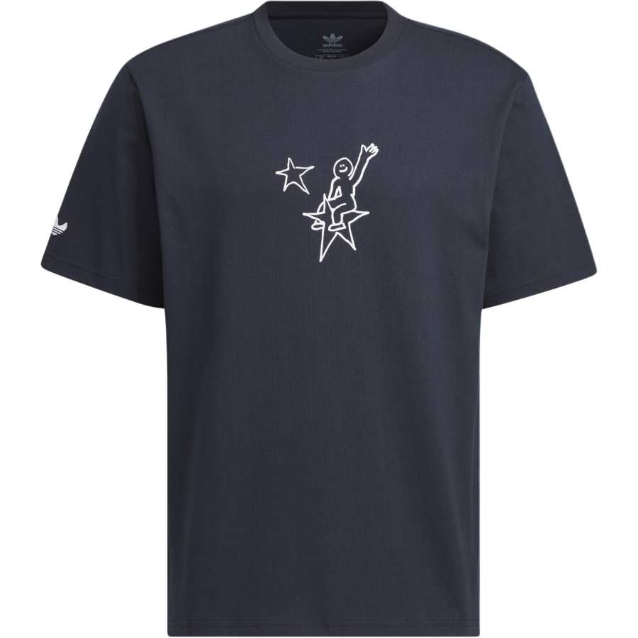Adidas Adidas SHMOOFOIL T Shirt Men's Legend Ink