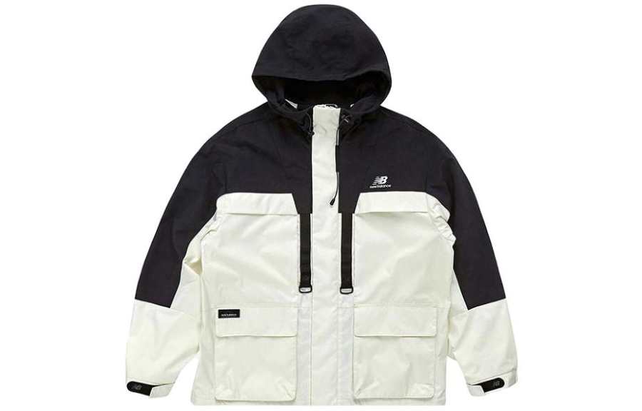 New Balance New Balance Jackets Unisex White Hooded Non Detachable Moderate Other
