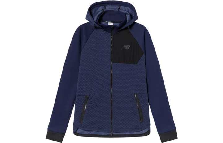 New Balance New Balance Jackets Men's Blue Hooded Moderate Other