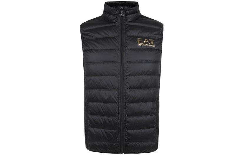 EMPORIO ARMANI EA7 Down Vest Men's Black