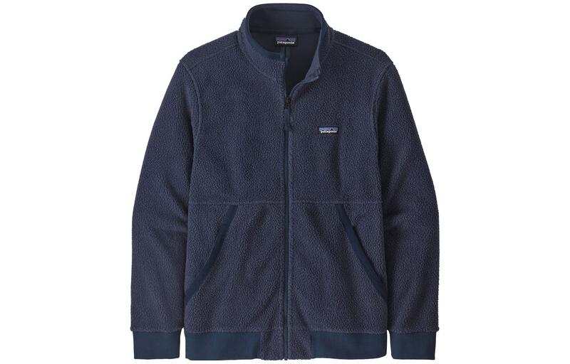 Patagonia Shearling Jackets Men's Stand Collar Moderate Other