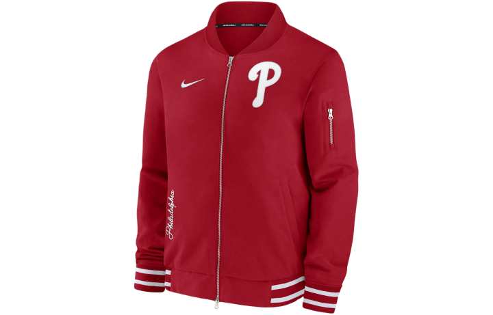 Nike Nike MLB Collaboration Philadelphia Phillies Authentic Collection Jackets & Coats Men's Red