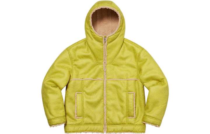 Supreme Supreme Faux Shearling Hooded Jacket SS23