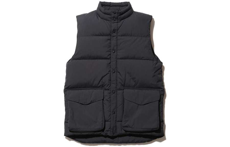 Snow Peak Snow Peak Down Vests Men's Stand Collar Moderate