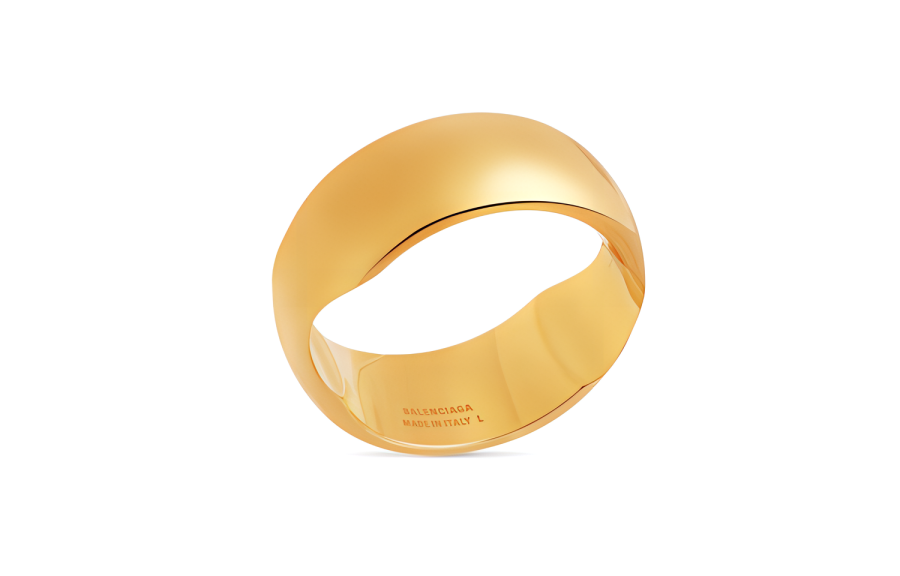 Balenciaga Balenciaga Double Brass Ring