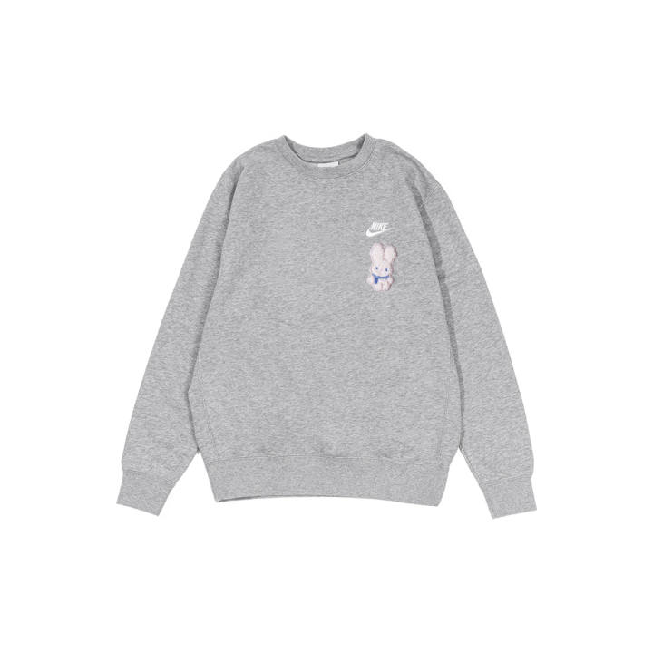 Nike Nike Sweatshirts Men's Gray Crew Neck Moderate Other