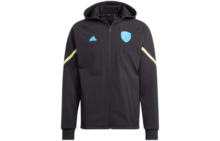 Adidas Adidas Jackets Men's Black Hooded Moderate Other