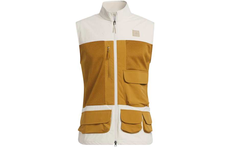 Adidas Adidas Vests Men's Clear Brown Stand Collar Moderate Other