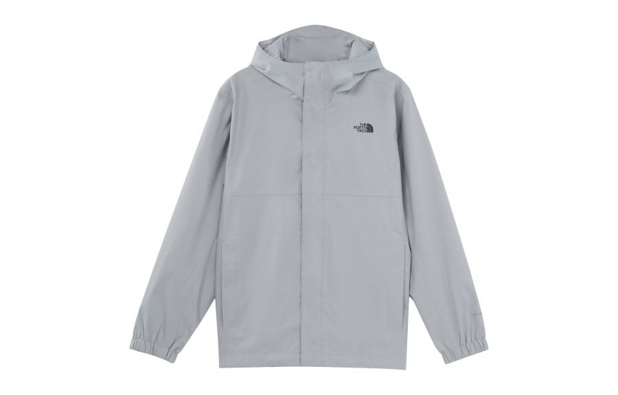 THE NORTH FACE Windbreaker Jackets Men's Gray Hooded Moderate